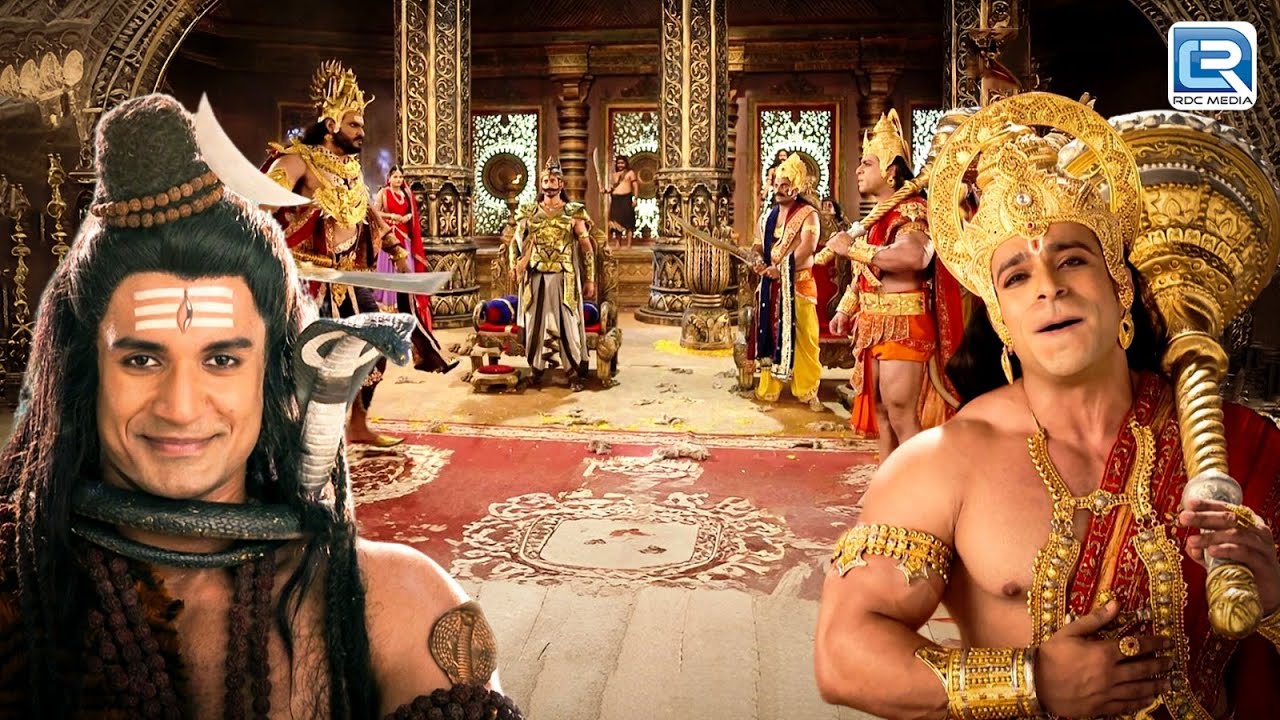 लंका में लंकेश रावण ने हनुमान जी पर जताया गुस्सा – सब देख रहे थे शिव शंकर | Mahabali Hanuman