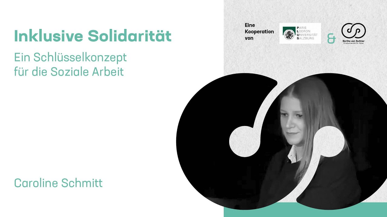 Inklusive Solidarität - ein Schlüsselkonzept für die Soziale Arbeit