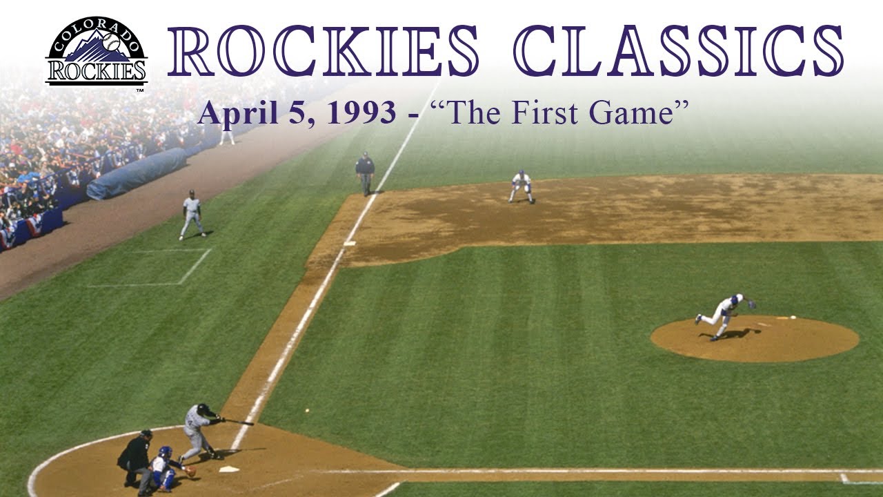 Rockies Classics - The First Game (April 5, 1993)