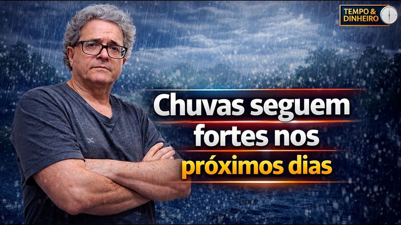 Previsão alerta para sequência de dias chuvosos no Brasil