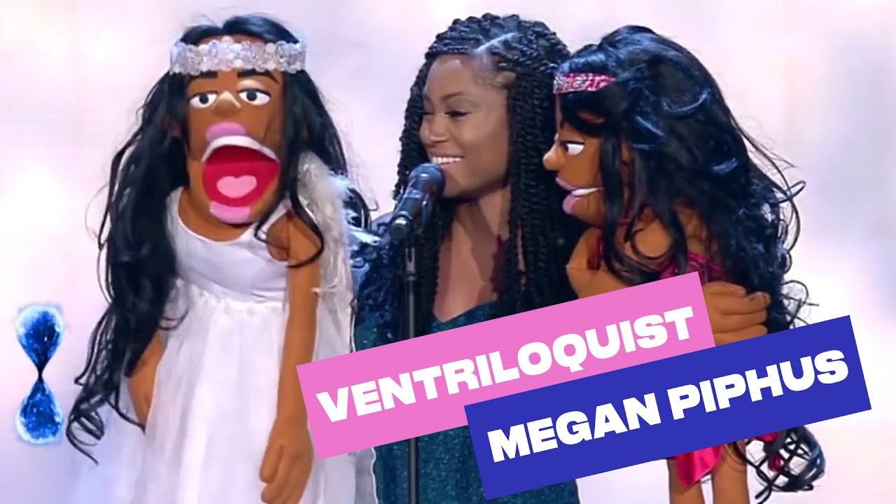 Ventriloquist Megan Piphus Sings - I Have Nothing I On Italian Show  ⁨@tusiquevales⁩
