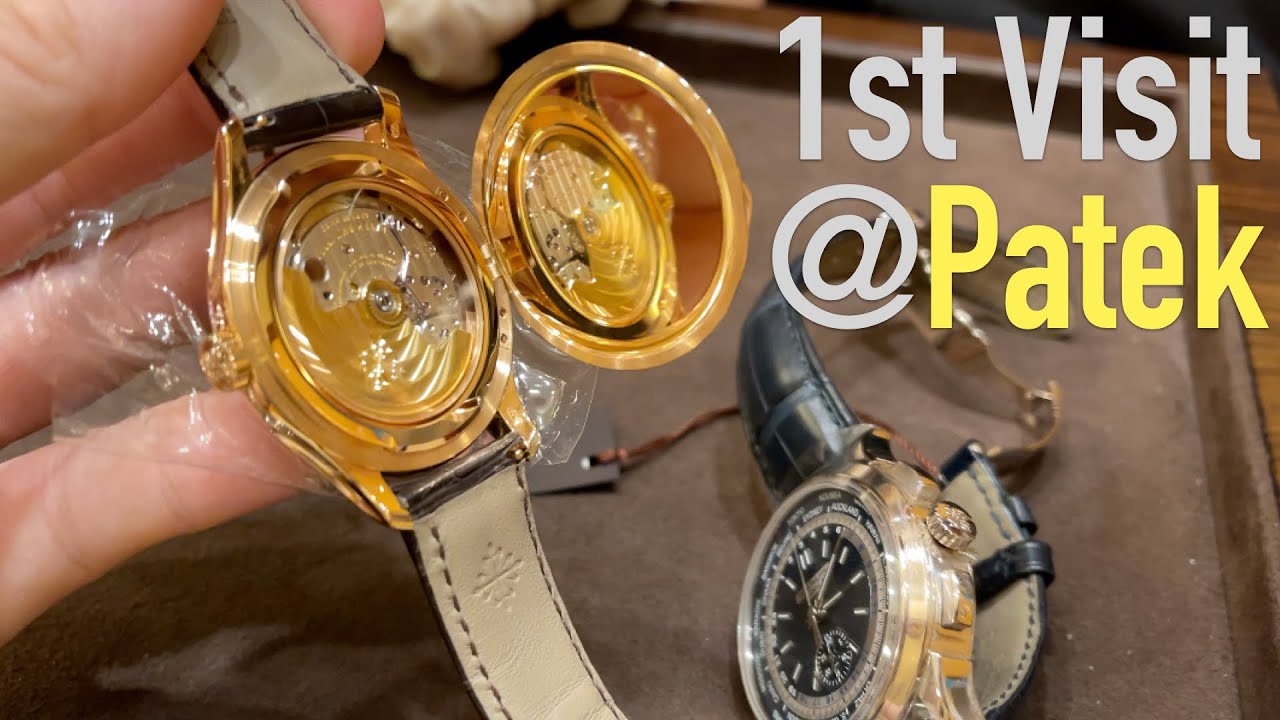 My first visit in a Patek Philippe Boutique - Grail watch hunt for the Aquanaut 5164a TheDubaiExpat