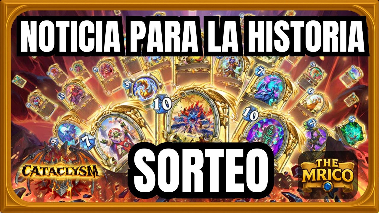 SORTEO CATACLYSM!! 🤑 EXPANSIONES GRATIS PARA TODOS!! [Hearthstone]