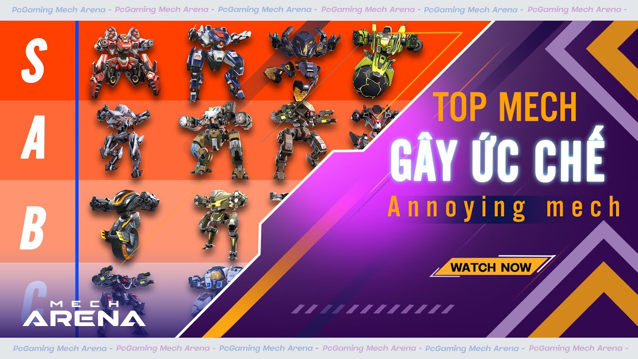 Mech Arena | Xếp hạng robot gây ức chế nhất trong game😠