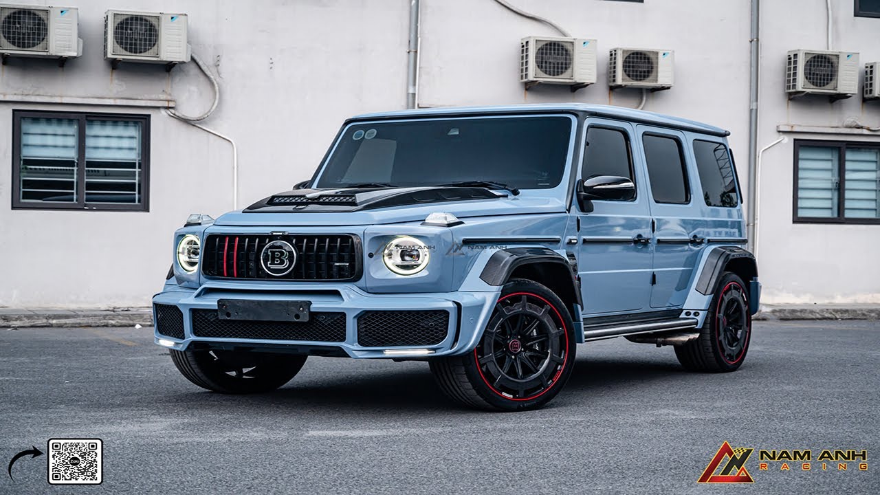 Mercedes-AMG G 63 MBS đầu tiên tại Việt Nam nâng cấp bodykit Brabus Rocket G900 #namanhracing