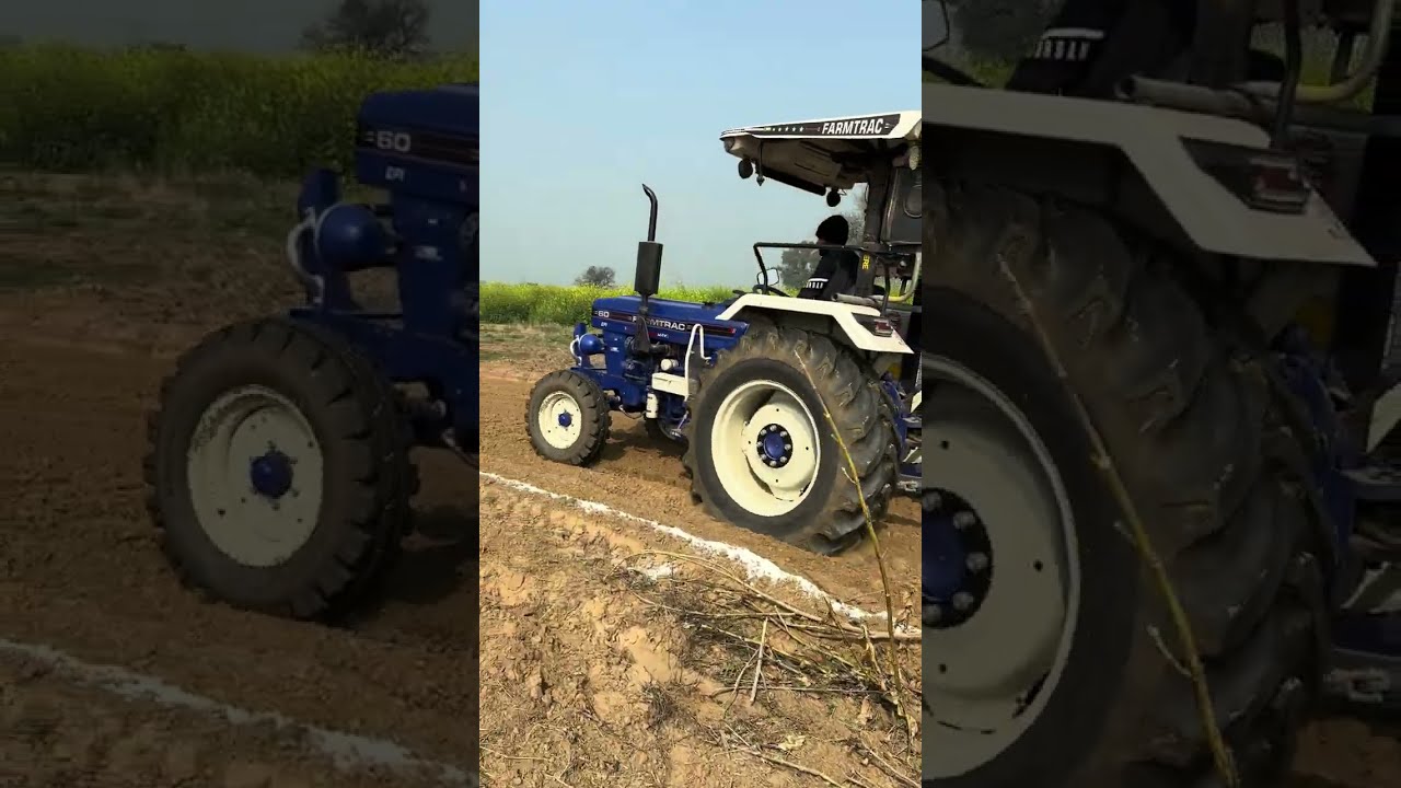 farmtrac 60 🚜 tractor ki power ✅