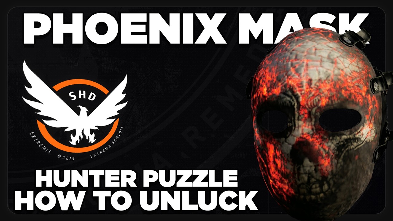 Phoenix Hunter Mask ~ How To Unlock | Quick & Easy Guide | The Division 2