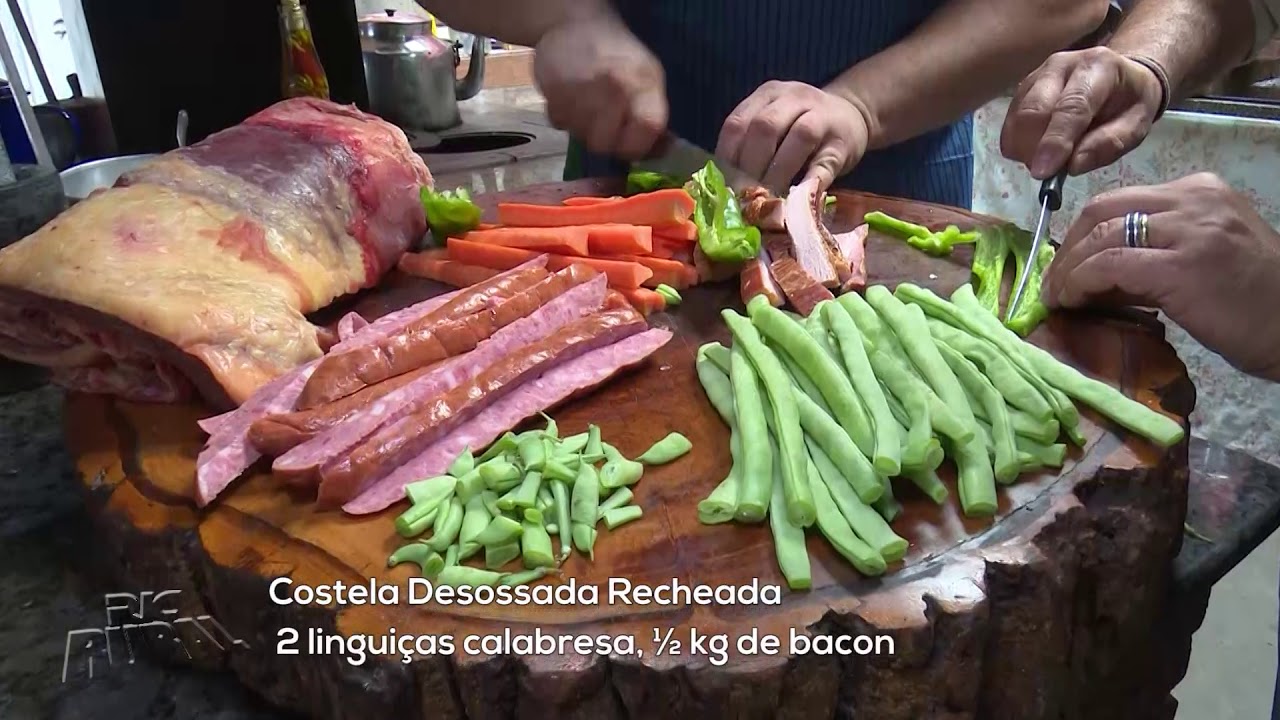 Aprenda a receita da Costela Desossada Recheada