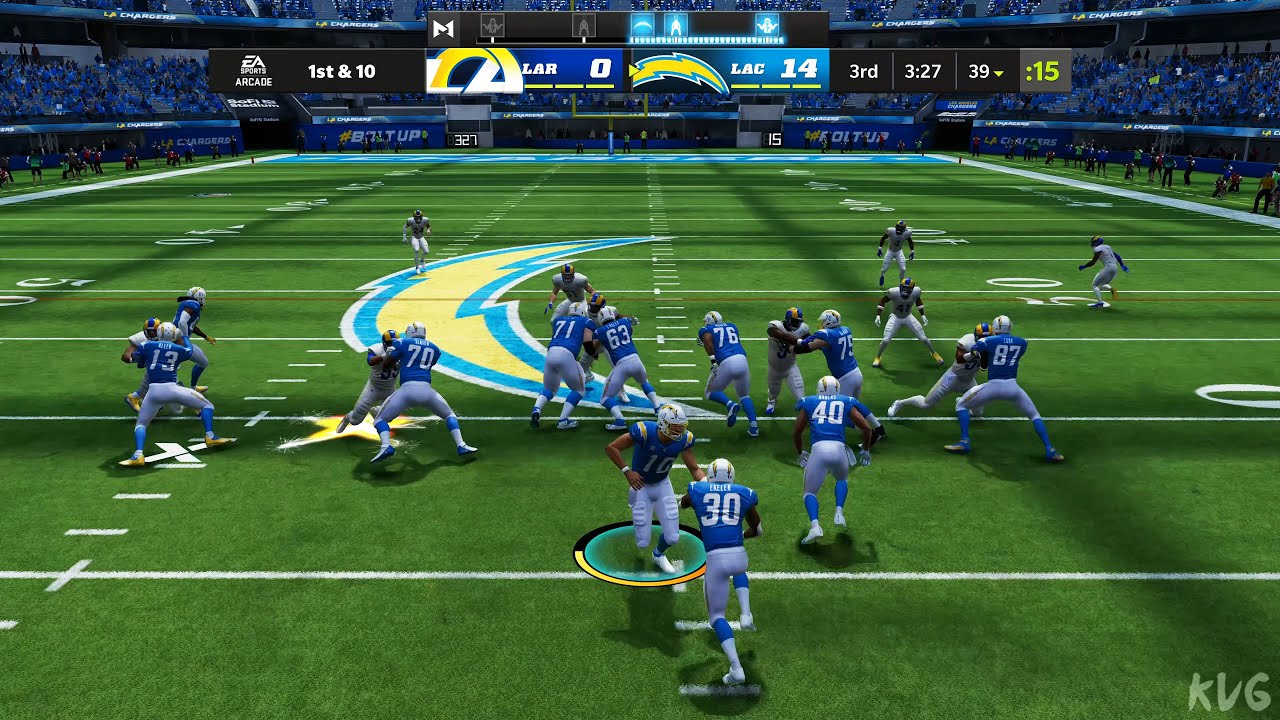 Madden NFL 22 - Los Angeles Rams ​vs Los Angeles Chargers ​- Gameplay (PS5 UHD) [4K60FPS]