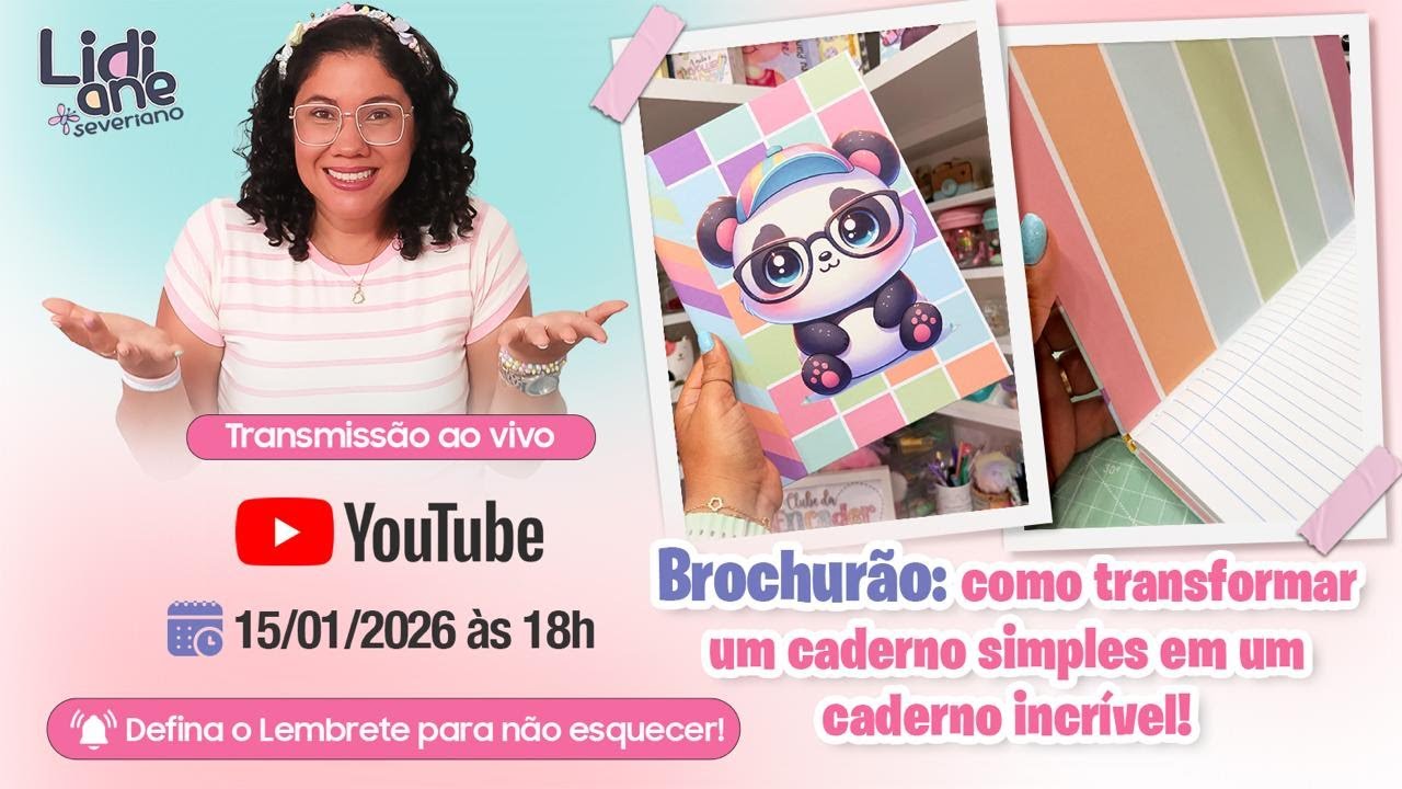 #94 Descomplicando a Encadernação | Brochurão: Como Transformar um Caderno Simples em Incrível!