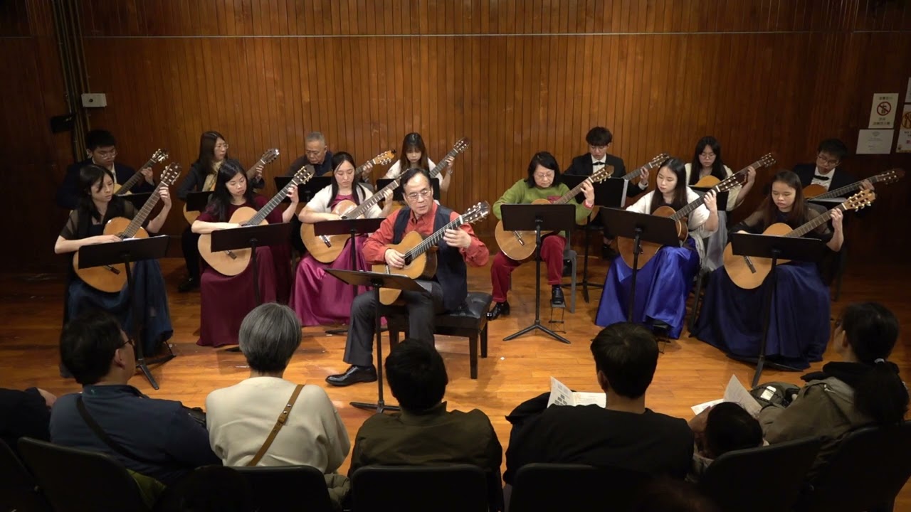 HKGE presents 香港結他合奏團 呈獻 Antonio Vivaldi：Concerto in D, RV93   ii. Largo   韋華第：Ｄ大曲調協奏曲  ii. 廣板