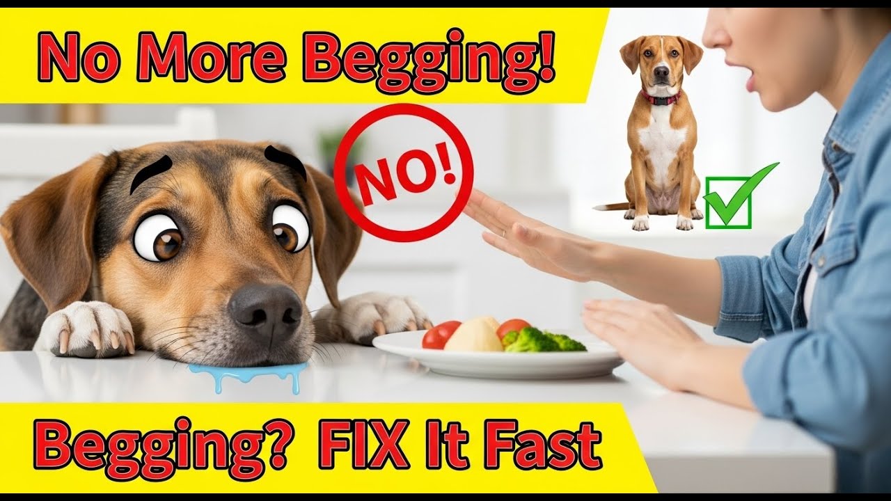 Dog Begging at the Table? Here’s How to Fix It for Good