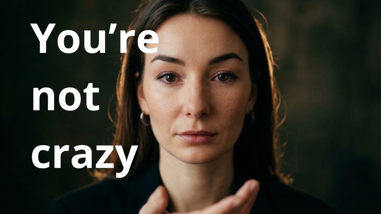 You're not going crazy, you're waking up