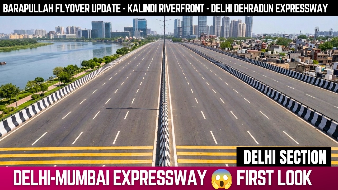 Delhi's Mega Revolution! First Look at Delhi-Mumbai Expressway (Delhi Section) + Shocking Incident