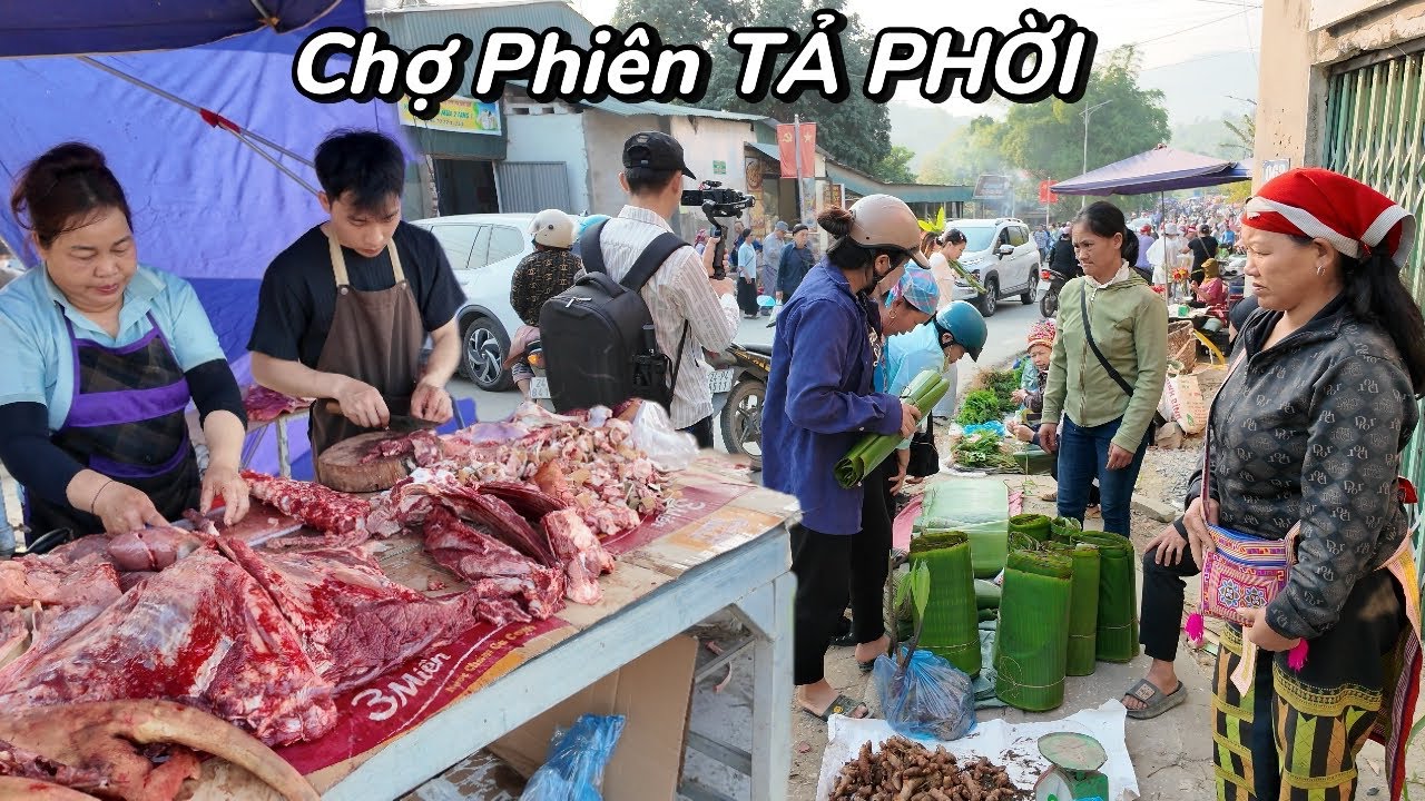 Chợ Tả Phời L&agrave;o Cai &ndash; Đồ Rừng, Thịt Tr&acirc;u B&ograve; Nhiều Kh&ocirc;ng Tưởng | Chợ Phi&ecirc;n T&acirc;y Bắc .