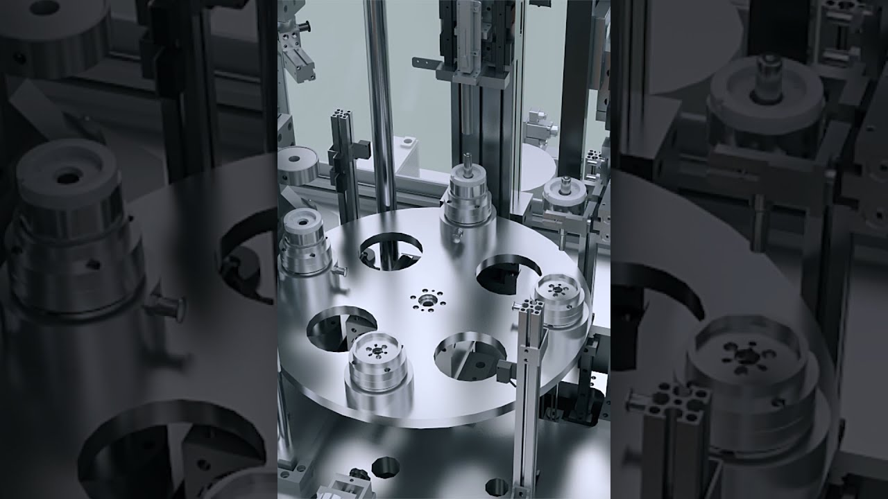 BLDC Motor Rotor Shaft inserting Process