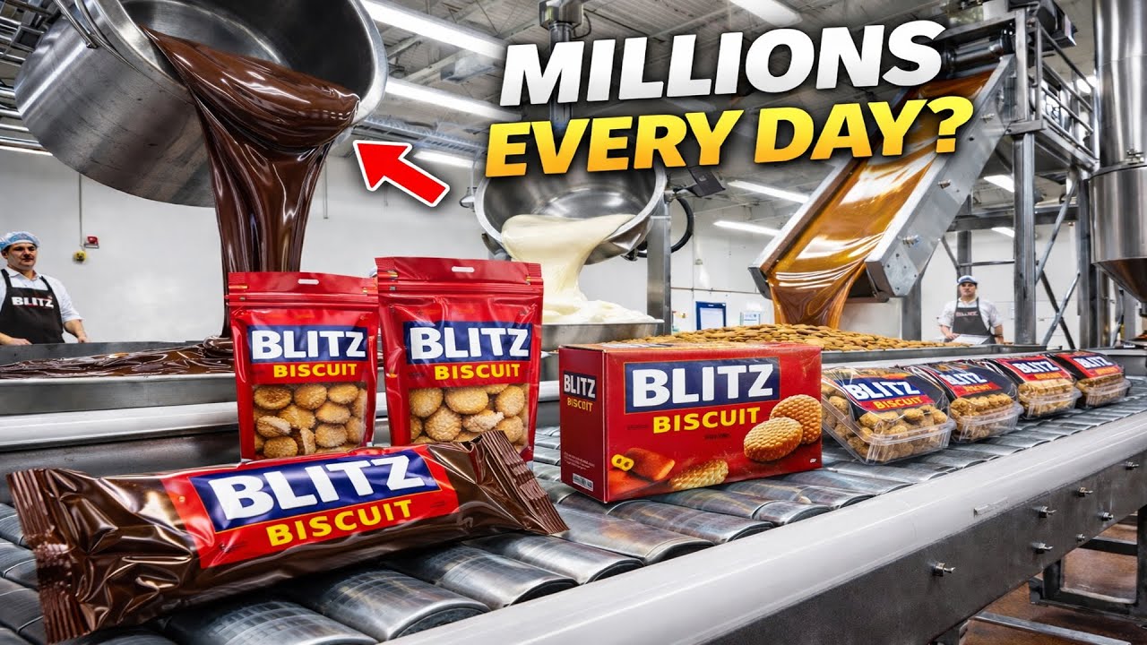 Inside a Biscuit Factory That Produces MILLIONS Every Day