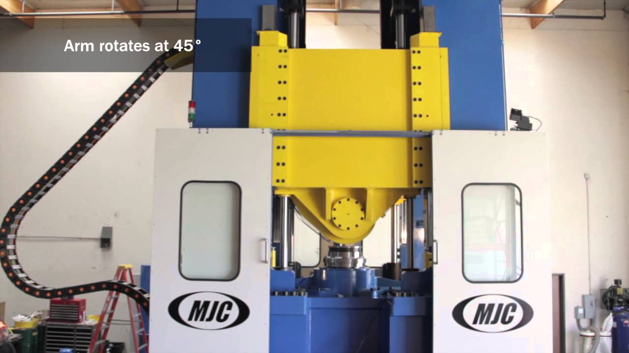 MJC Engineering Rotary Forge Revolutionizes Metal Forming