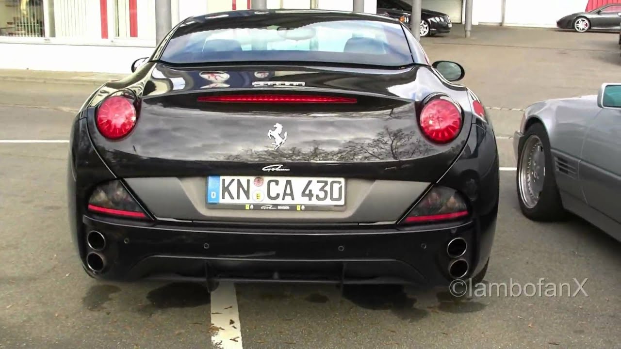 FERRARI CALIFORNIA AT GOHM IN SINGEN *Full HD*