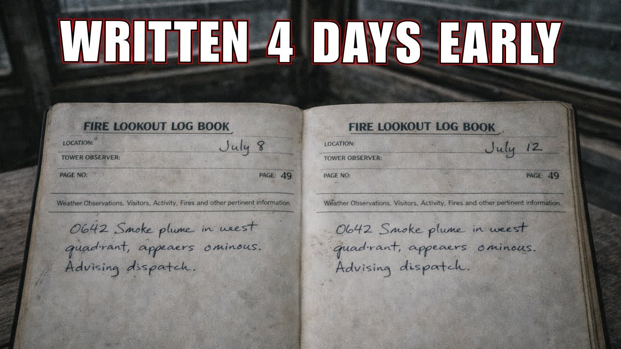 Fire Lookouts Are Forbidden From Reading Tomorrow's Logbook