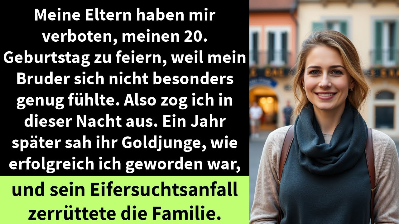 Meine Eltern haben mir verboten, meinen 20. Geburtstag zu feiern, weil mein Bruder sich nicht
