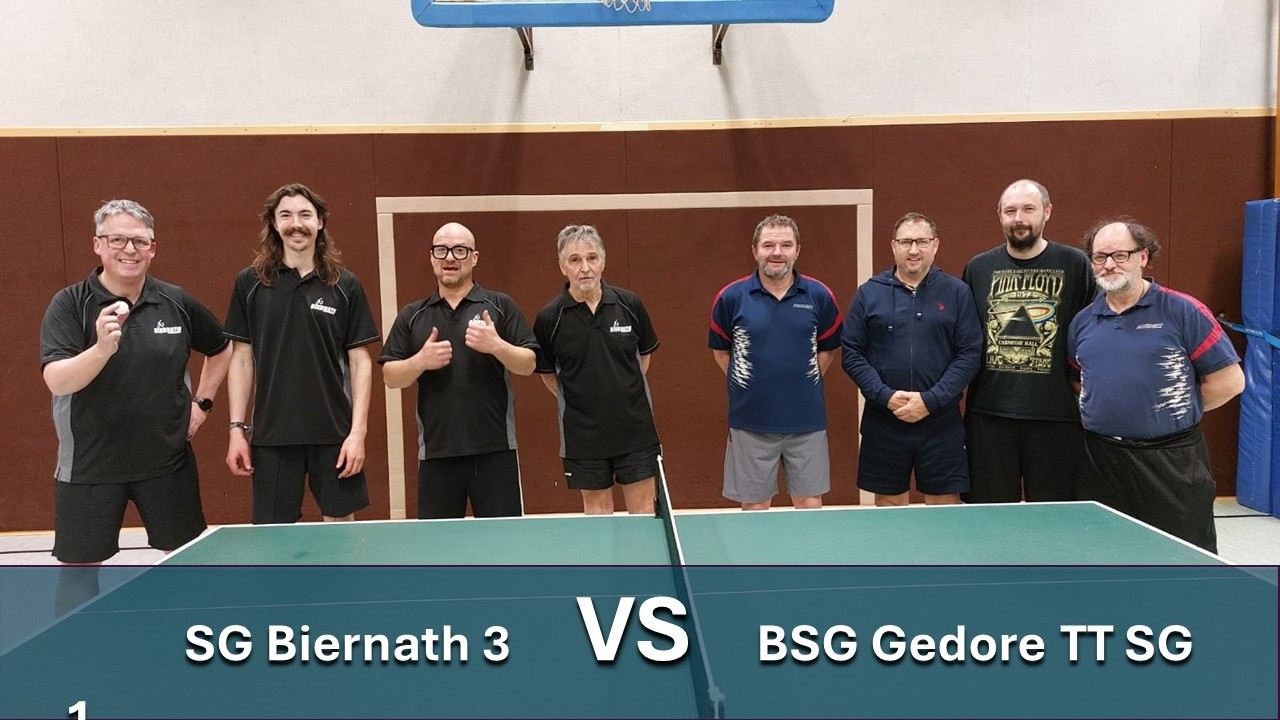 BSG Gedore gegen SG Biernath 3 ok