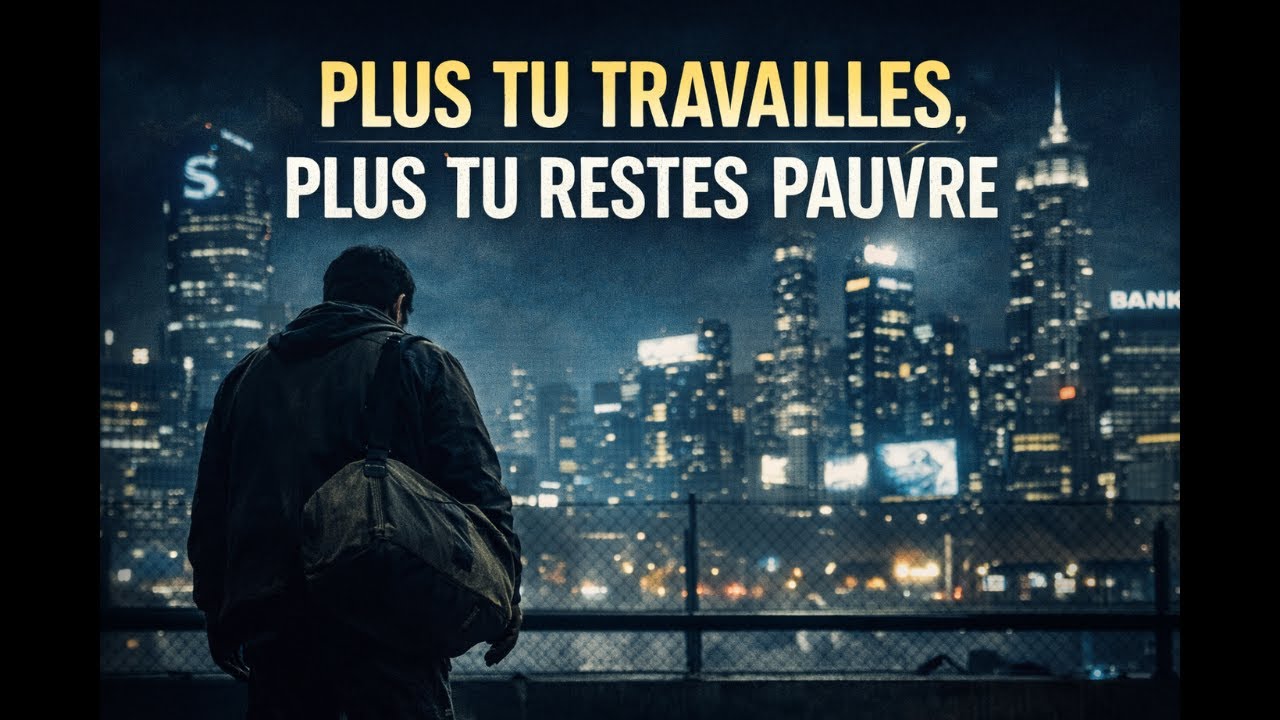 Plus tu travailles dur, plus tu restes pauvre !