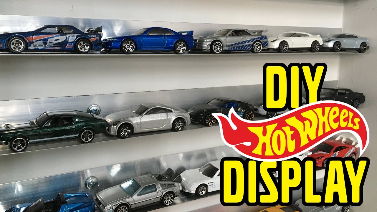 Building a Hot Wheels Display
