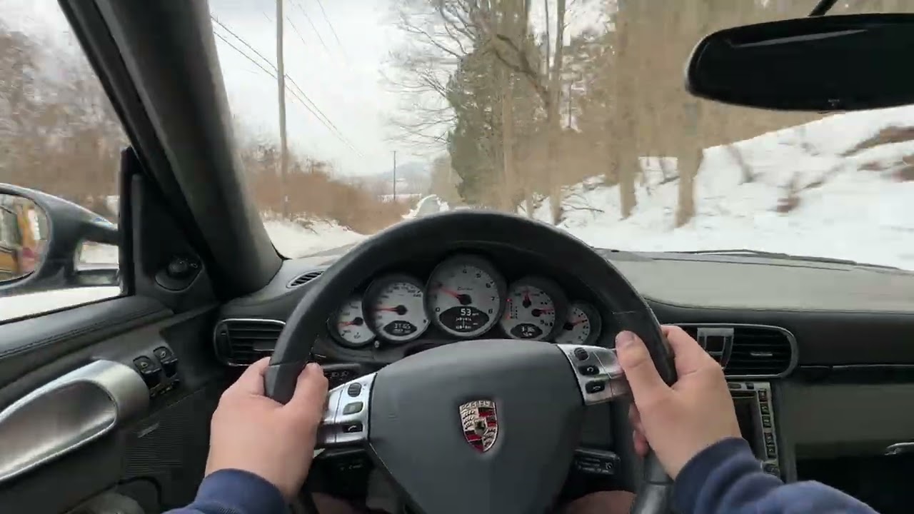 2008 Porsche 911 Turbo Cabriolet Driving Video