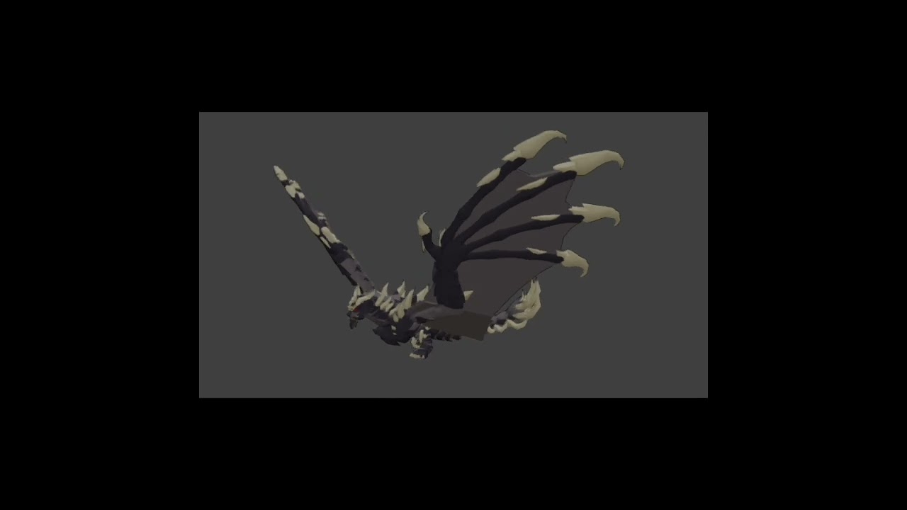 Malmortus Fan Model #Dragonadventures #creaturesofsonariaroblox #creatureconcept #roblox #3d #cos