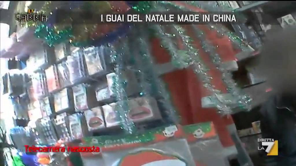 I guai del Natale made in China