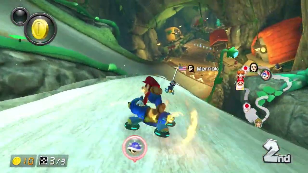 Get blue shelled idiot