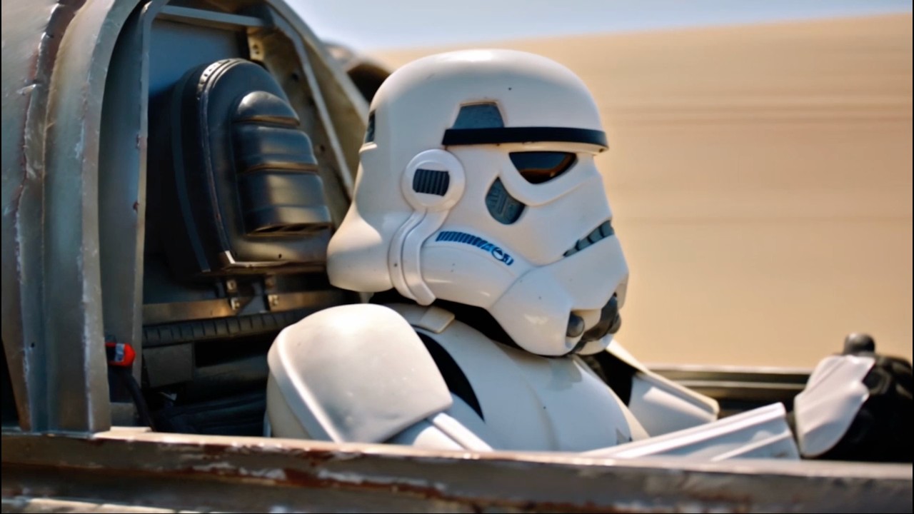 A Stormtrooper Tries Podracing
