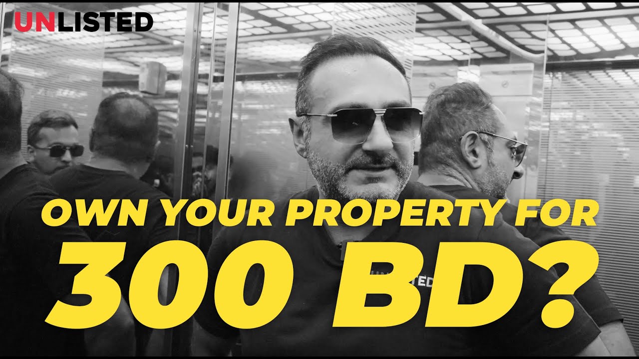 Most affordable real estate investment in Bahrain for only 300 BD per month with residency?