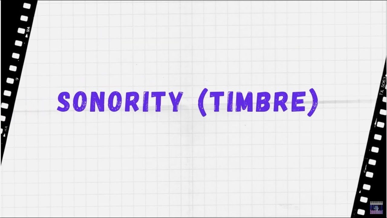 Elements of Music 6 - Sonority (Timbre) - GCSE Music
