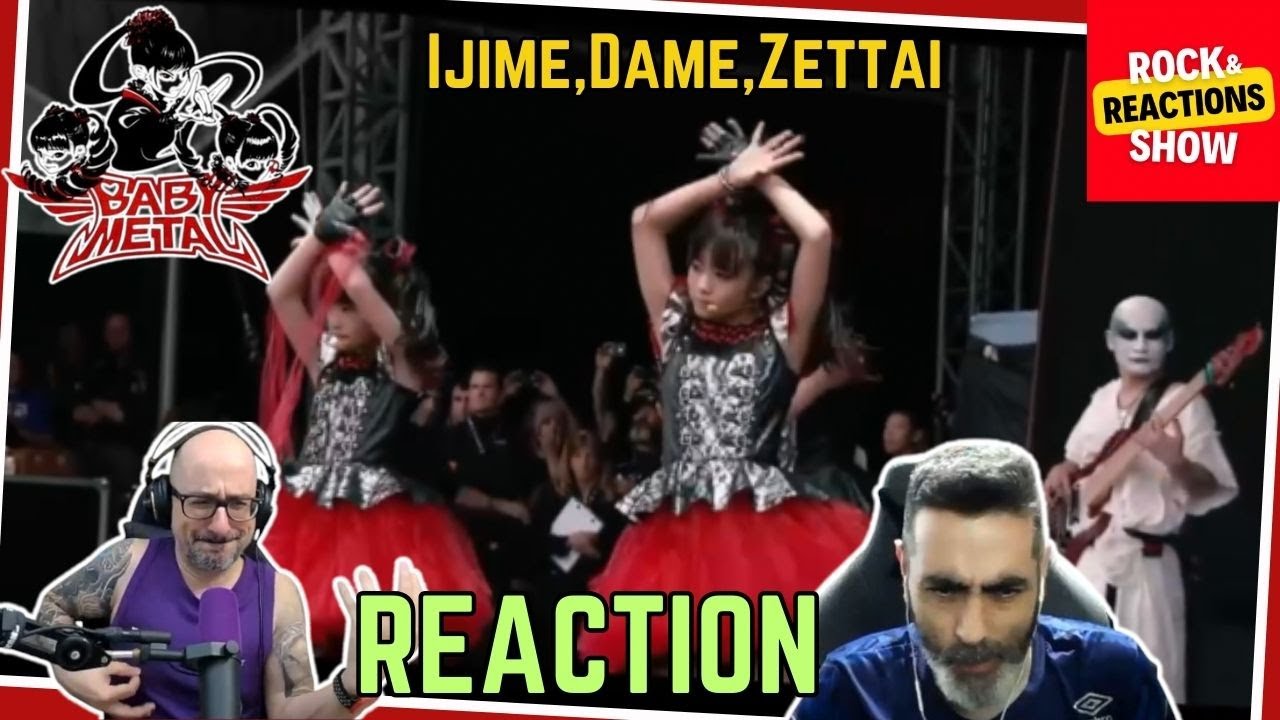 BABYMETAL Reaction  - Ijime,Dame,Zettai | React | Reacción |  反応 | Rock and Reactions