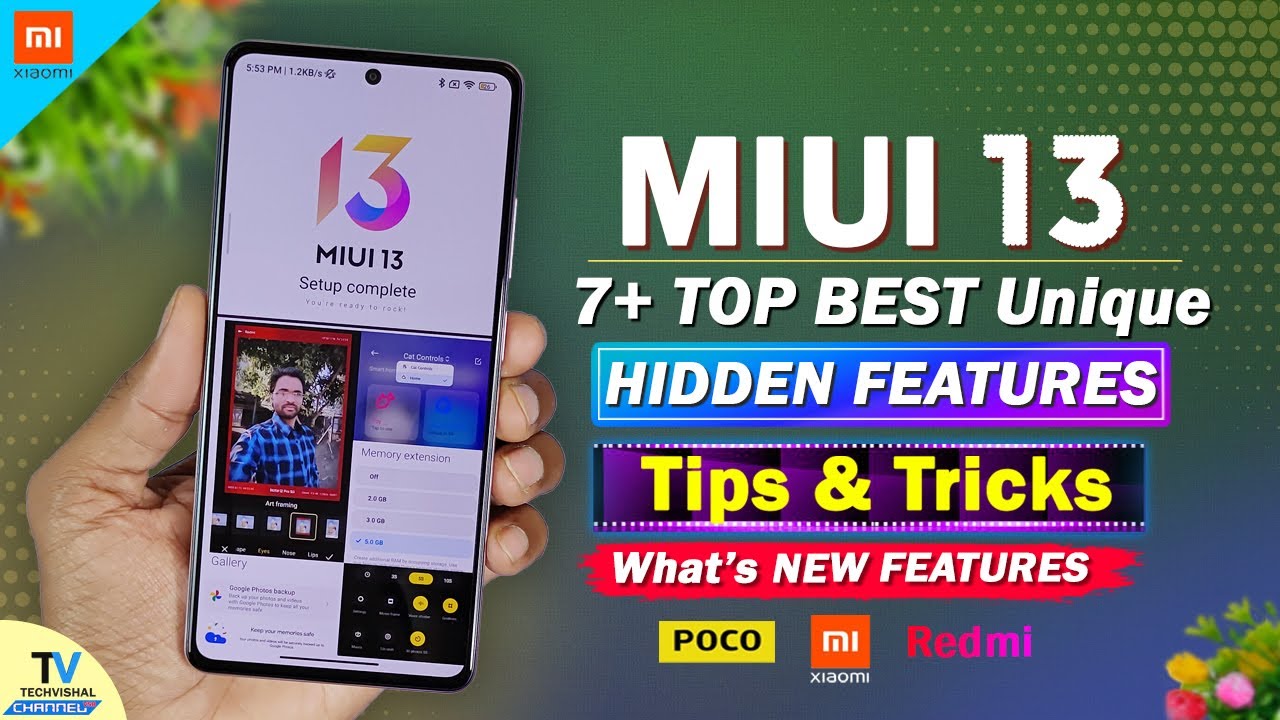 MIUI 13 New TOP 7+ Unique Hidden Features Tricks | MIUI 13 New Tips and Tricks | MIUI 13 Features