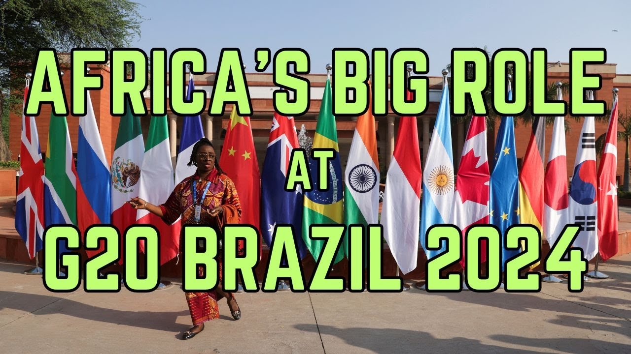 Africa's Big Role at G20 Brazil 2024 #africa #g20 #g20summit2024