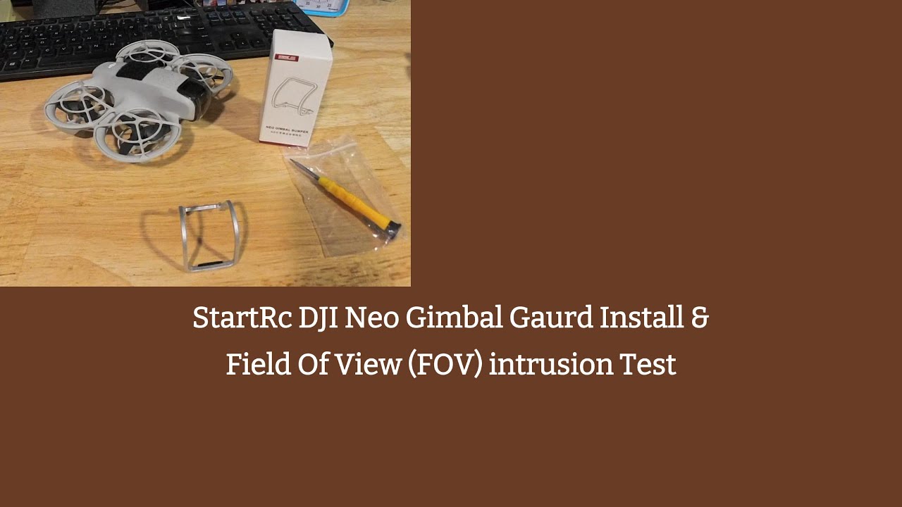 DJI Neo SmartRc Gimbal Guard Install & FOV Test in 16:9 & 4:3 - Guide to Setup & Review