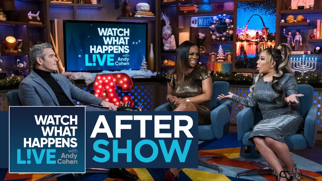 After Show: Have Kandi Burruss And Tameka “Tiny” Harris Ever Hooked Up? | WWHL