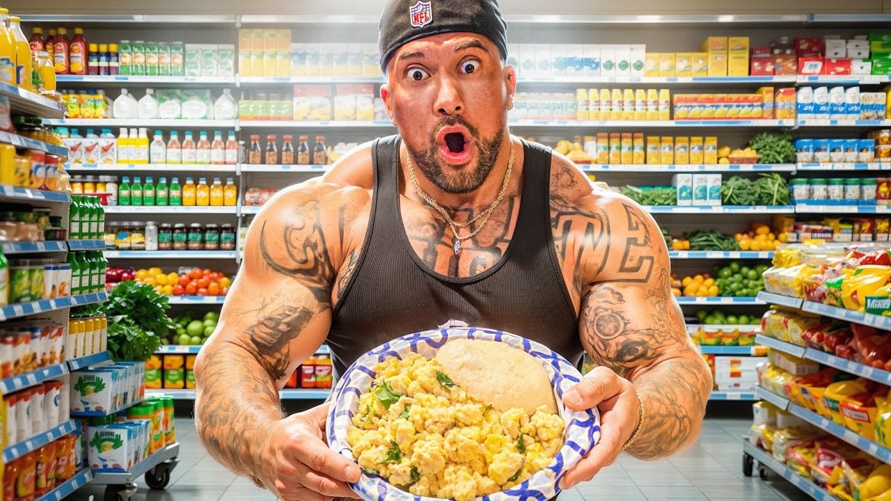 Super Cheap And Easy Meal For WEIGHT LOSS - Building A Big Back!