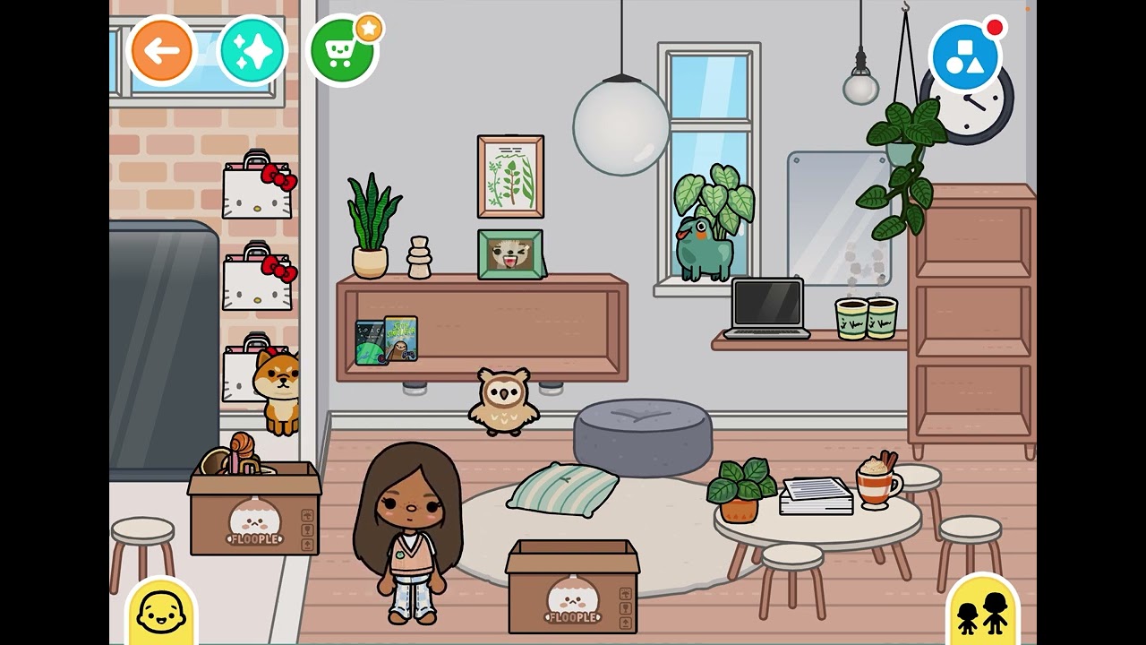 Toca Boca Short Vid Decorating Free House