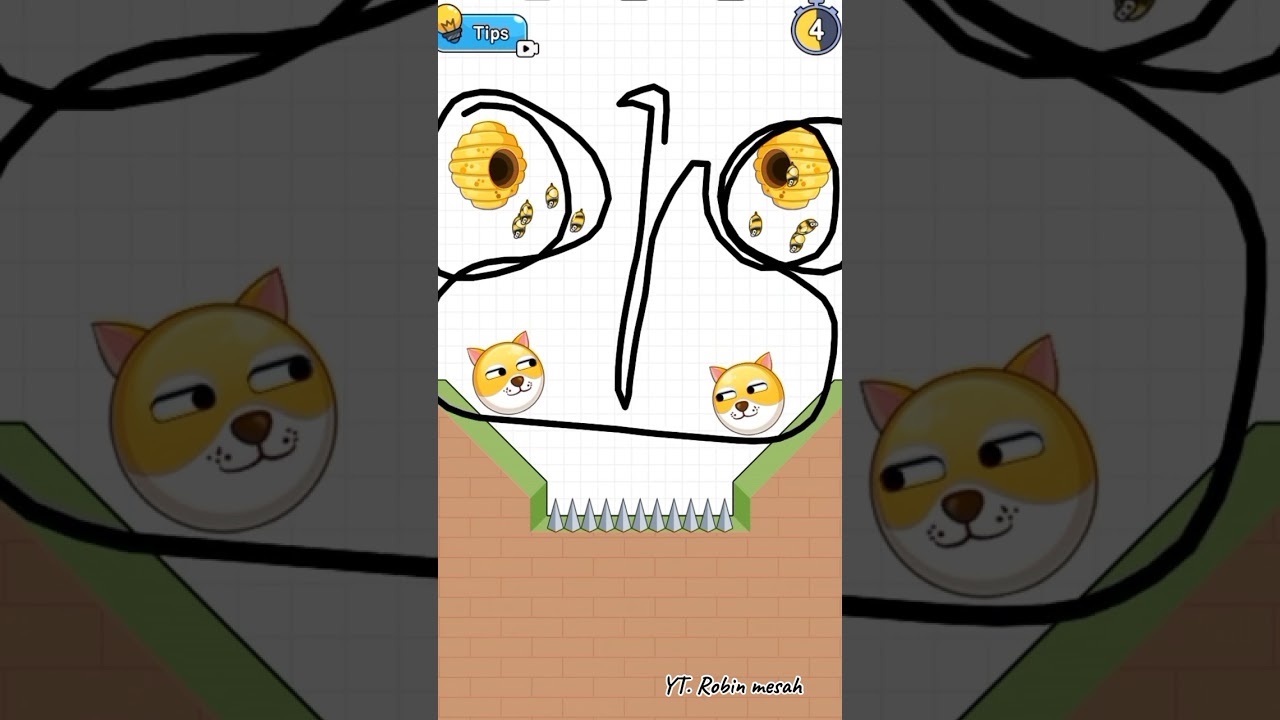 Gameplay Save The Dog level 1-8 #gaming #shorts #savethedog  