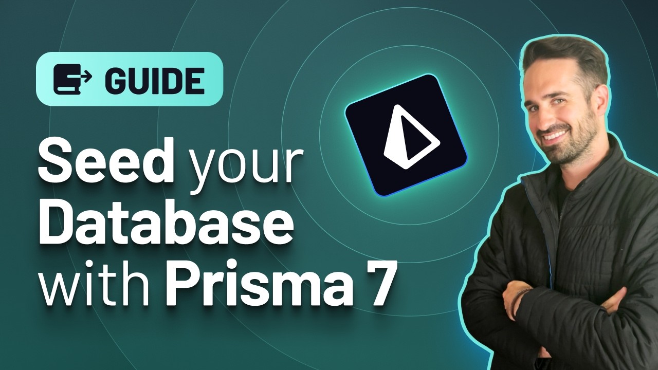 Как заполнить базу данных данными с помощью Prisma ORM 7