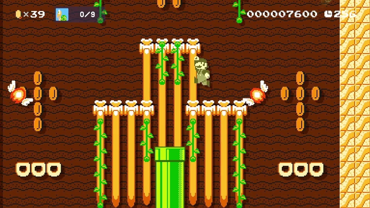 Super Mario Maker 2: Fire Temple Valley