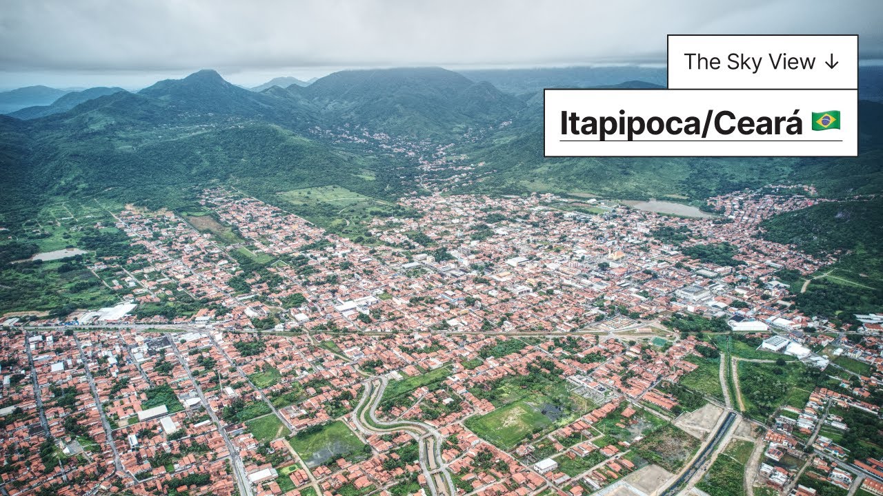 Voando Sobre Itapipoca: Um Olhar Aéreo sobre a Beleza do Sertão Cearense | The Sky View