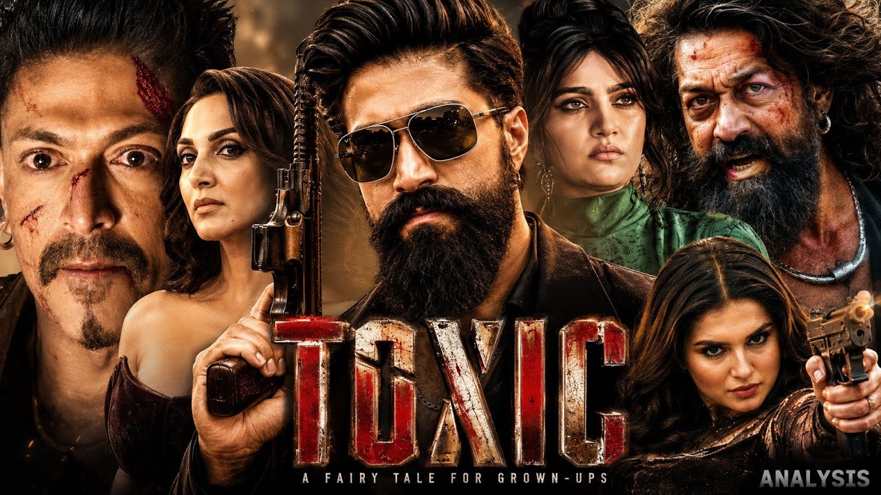 Toxic Full Movie In Hindi Dubbed 2026 | Yash | Kiara Advani | Nayanthara | Facts And Review 