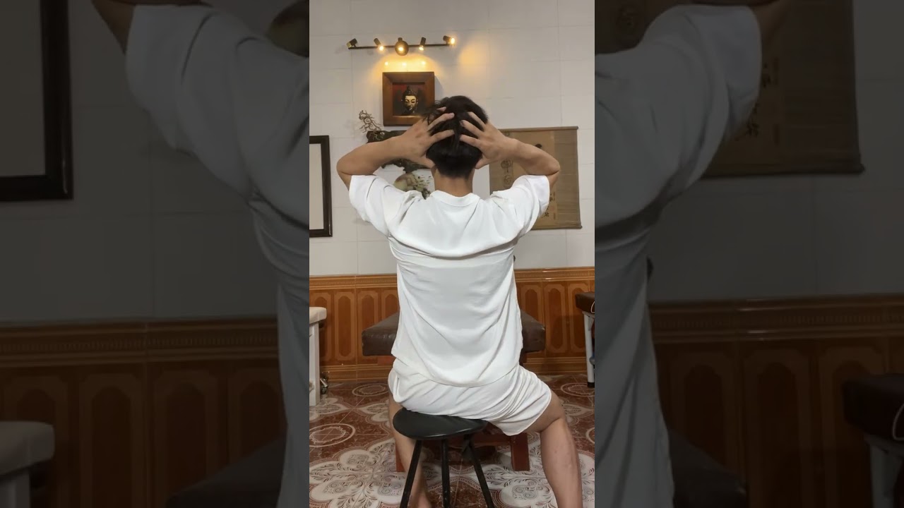 bấm huyệt cổ Vai gáy hiệu quả