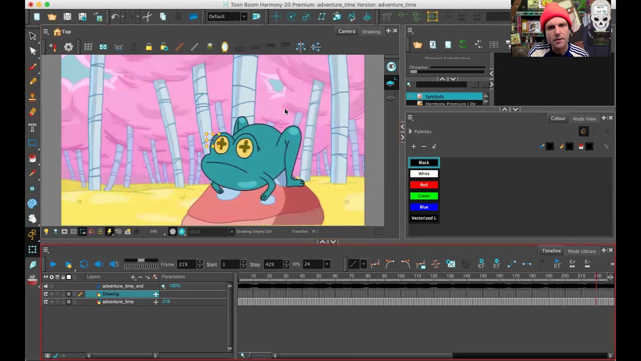Lesson 2: Introduction to Toon Boom Harmony, Adventure Time Rotoscope