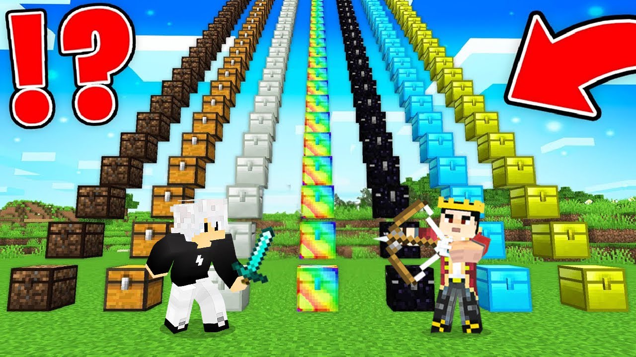 KO DOBIJE BOLJE STVARI IZ OVIH CHESTOVA U MINECRAFTU POBJEĐUJE!! (preteško..)